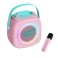 ΦΟΡΗΤΟ ΗΧΕΙΟ EGOBOO KB23028PNK BLUETOOTH KARAOKE KIDS VOICE ΜΕ ΑΣΥΡΜΑΤΟ ΜΙΚΡΟΦΩΝΟ